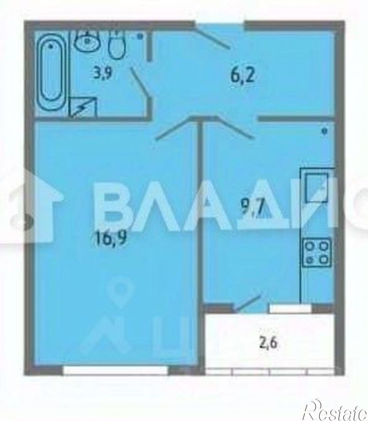 1-комн квартира ул Ударников, 24,  д. 24