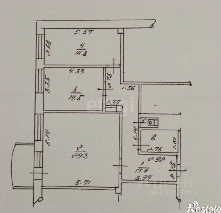 2-комн квартира ул М.И. Неделина, 61,  д. 61