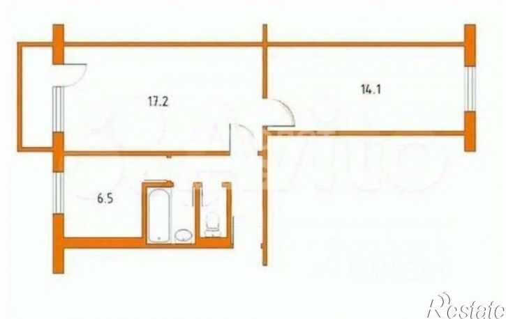 2-комн квартира Горняцкая улица, 1,  д. 1