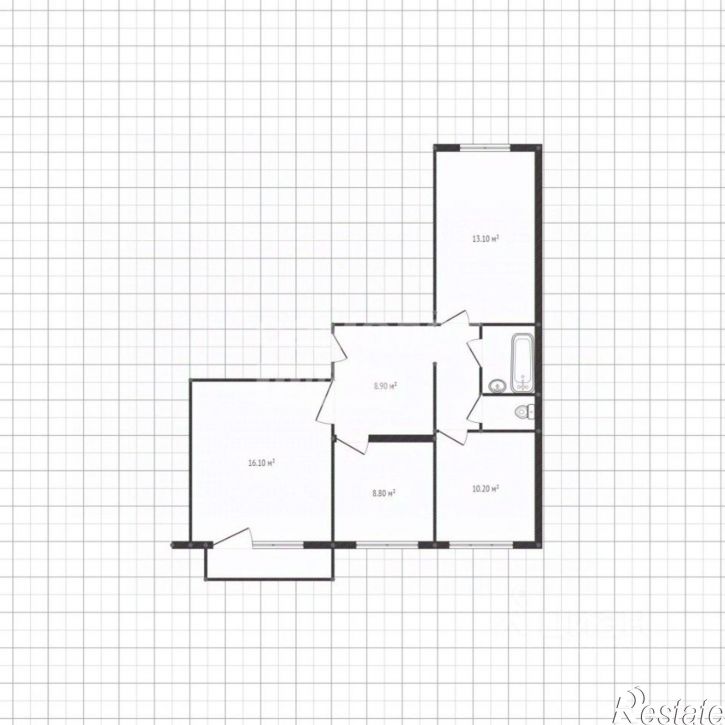 3-комн квартира улица Леонтия Кривенкова, 9,  д. 9