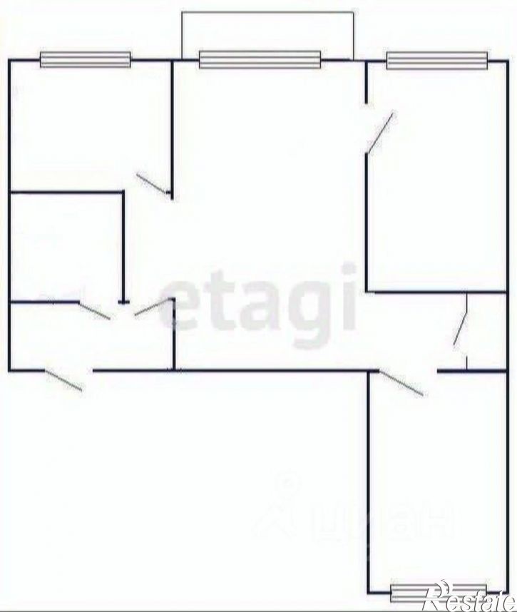 3-комн квартира улица Доватора, 7,  д. 7