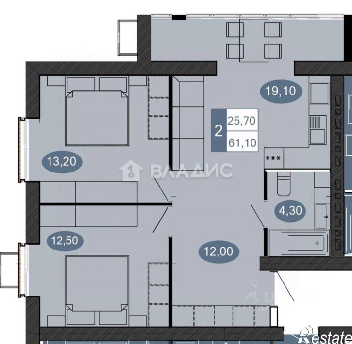 2-комн квартира улица Орджоникидзе, 37,  д. 37