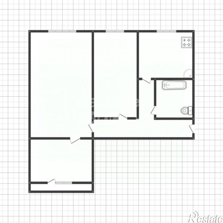 3-комн квартира Липецк г., Советский, Космонавтов ул.