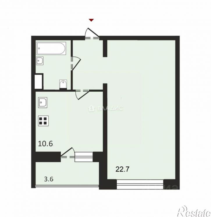 1-комн квартира ул Свиридова И.В., 4,  д. 4