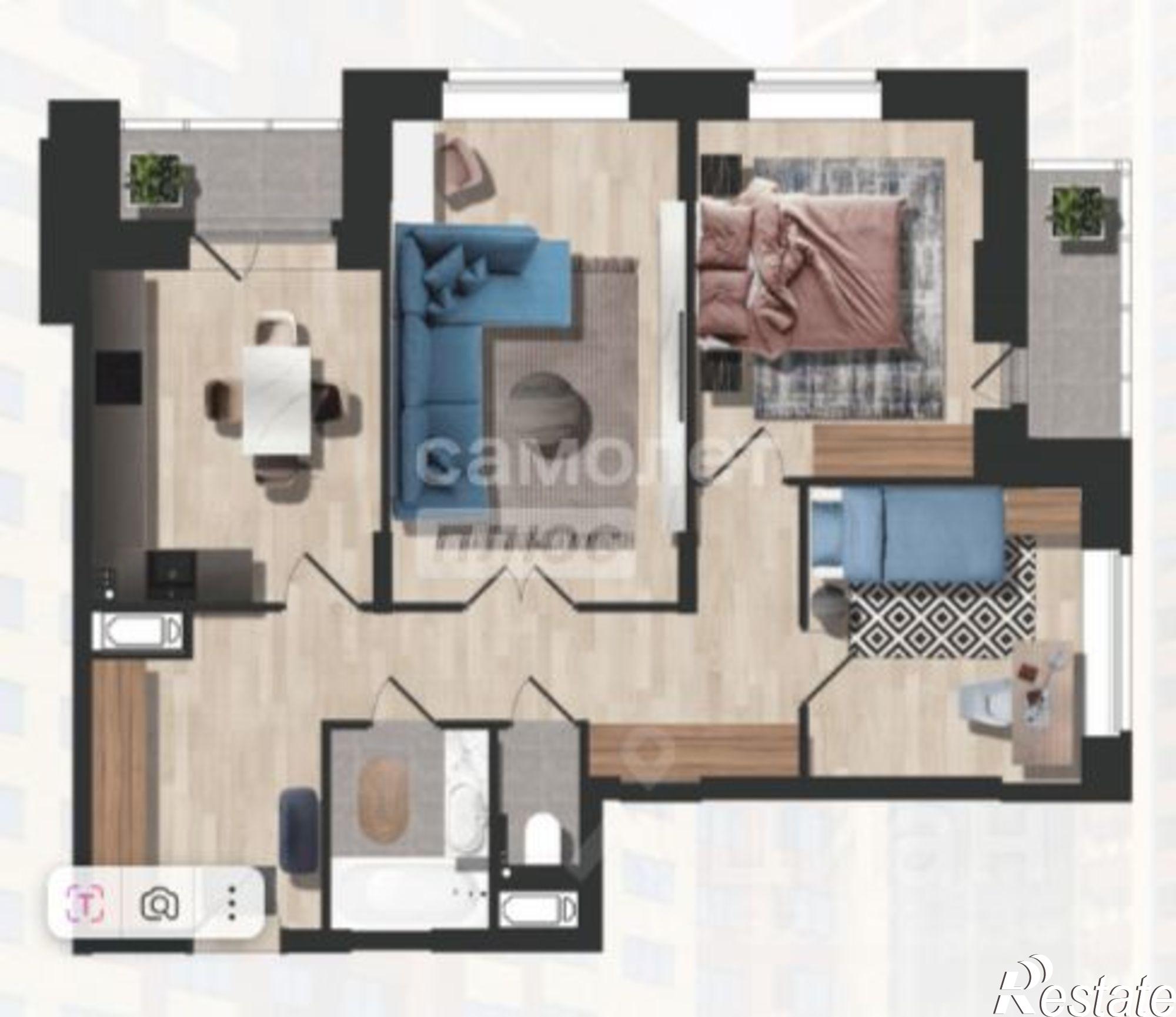 Купить квартиру за 7 100 000 рублей на ул Московская, 155