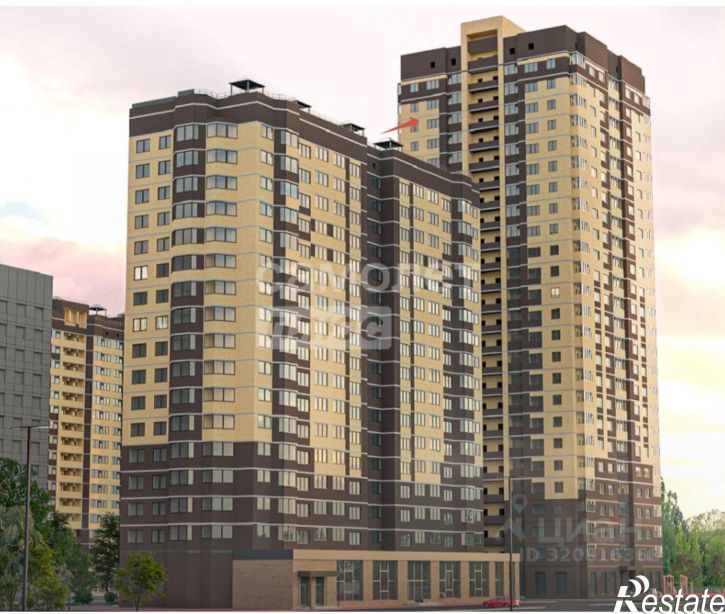 3-комн квартира в новом доме ул Московская, 155,  д. 155