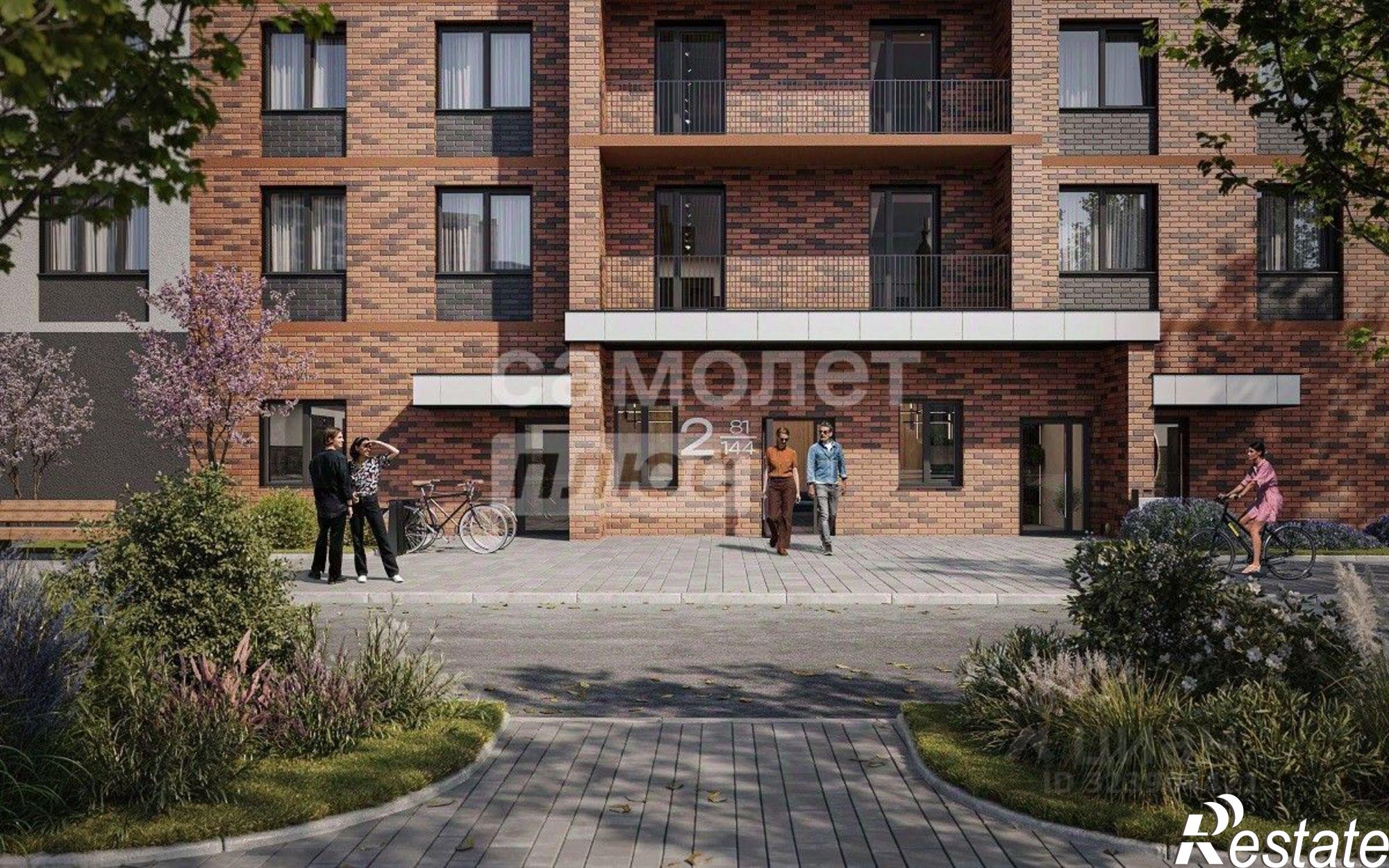 Купить квартиру за 5 424 000 рублей на ул Тельмана, 116А