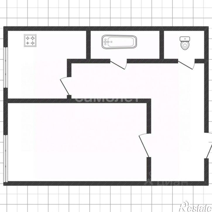 1-комн квартира Краснознамённая улица, 2Г,  д. 2Г