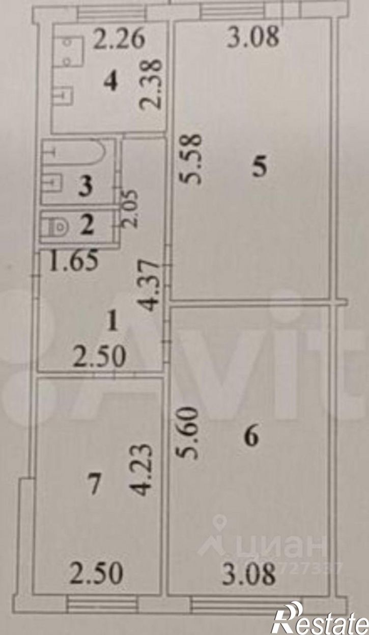 3-комн квартира ул Студеновская, 17,  д. 17