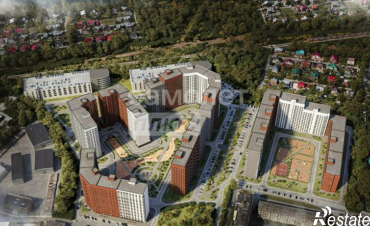 2-комн квартира в новом доме улица Тельмана