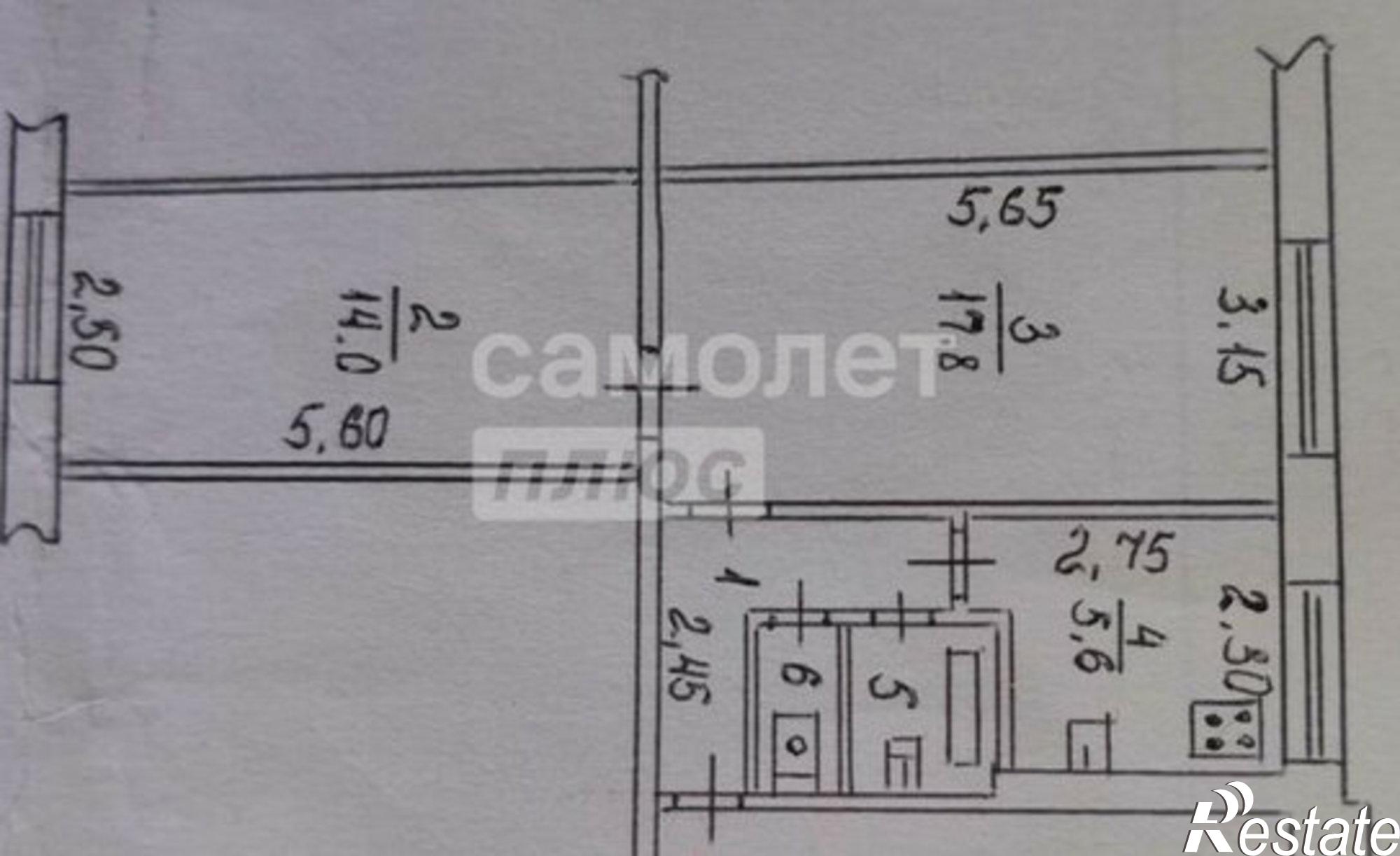 Купить квартиру за 3 100 000 рублей на ул Физкультурная, 15