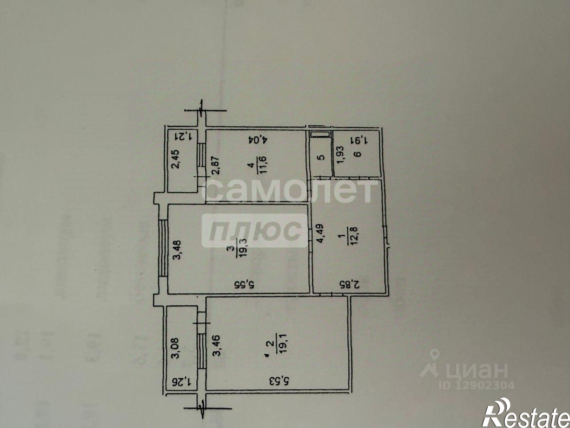 Купить квартиру за 7 200 000 рублей на б-р им. Павла Шубина, 13