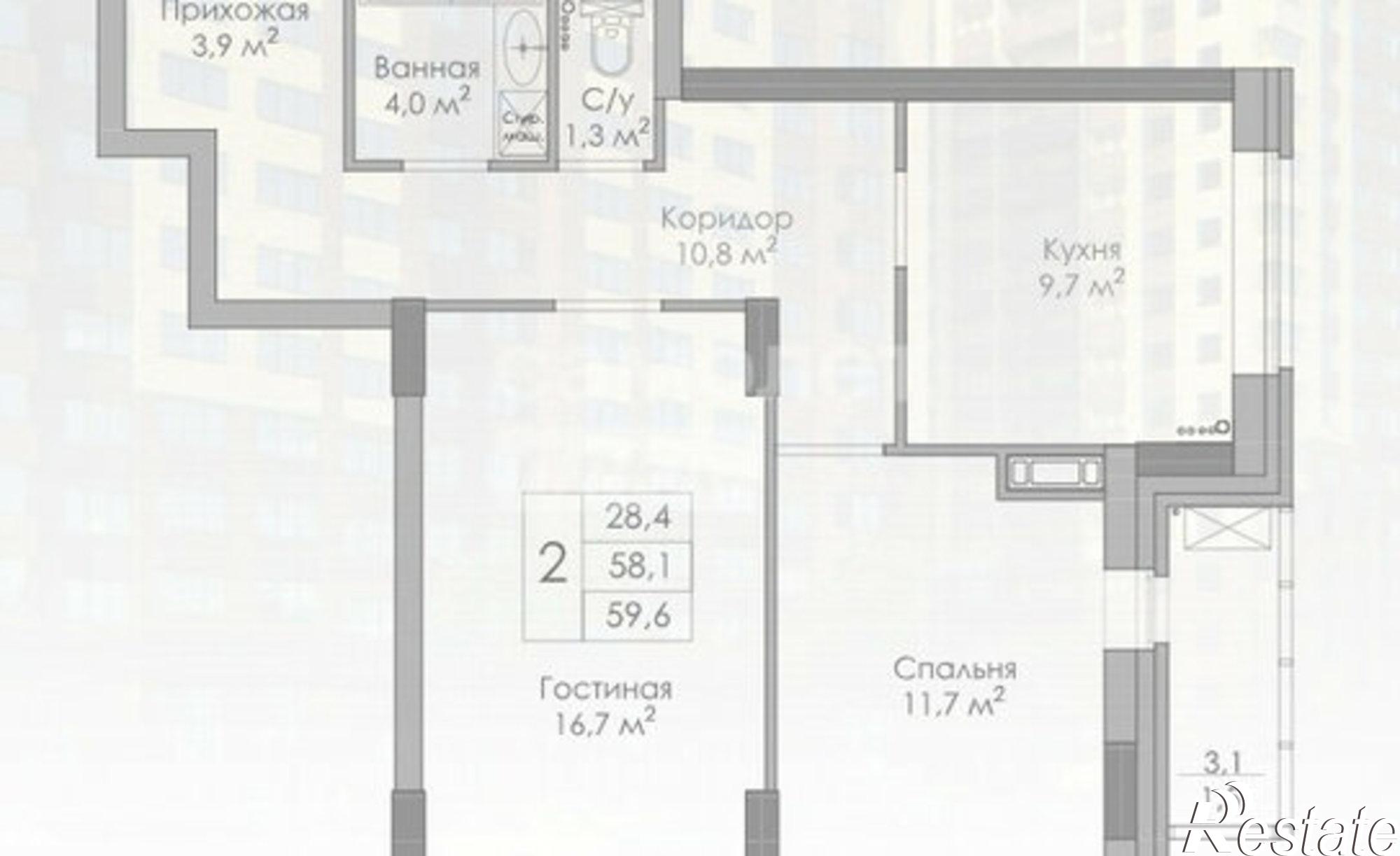 Купить квартиру за 6 000 000 рублей на ул Московская, 155