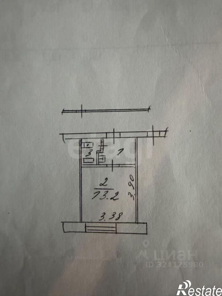 1-комн квартира пр-кт Победы, 74,  д. 74