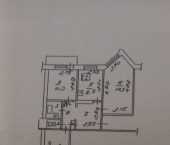 3-комн, 62кв м, этаж 3/9 ул 30 лет Октября, 6