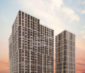 1-комн, 40 кв м, этаж 23/24 ул Буденного, 4