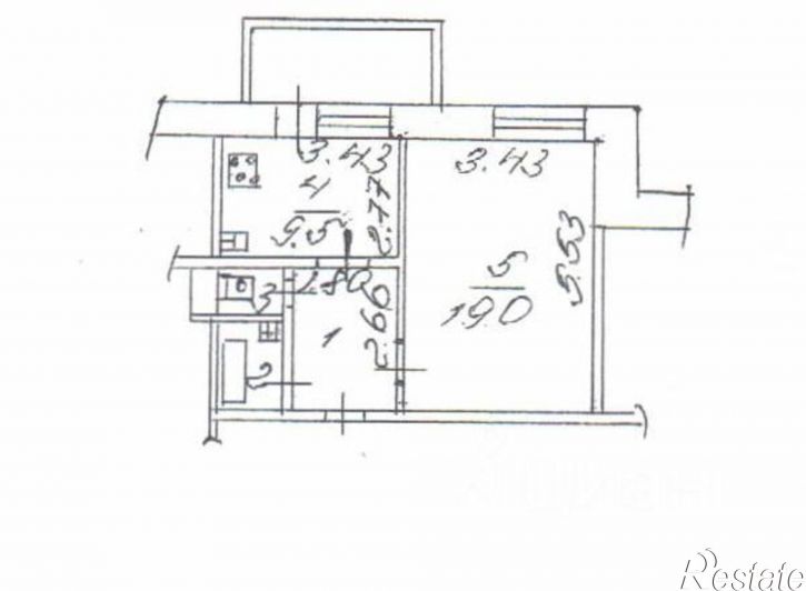 1-комн квартира ул А.Г. Стаханова, 24,  д. 24