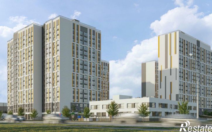 2-комн квартира в новом доме улица Механизаторов, 15а вл3,  д. 15а вл3