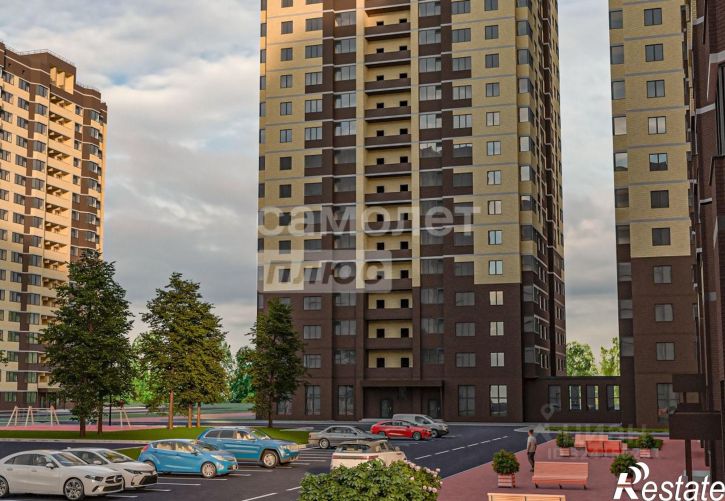 3-комн квартира в новом доме ул Московская, 155,  д. 155