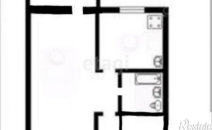 1-комн квартира ул И.В. Шкатова, 1,  д. 1