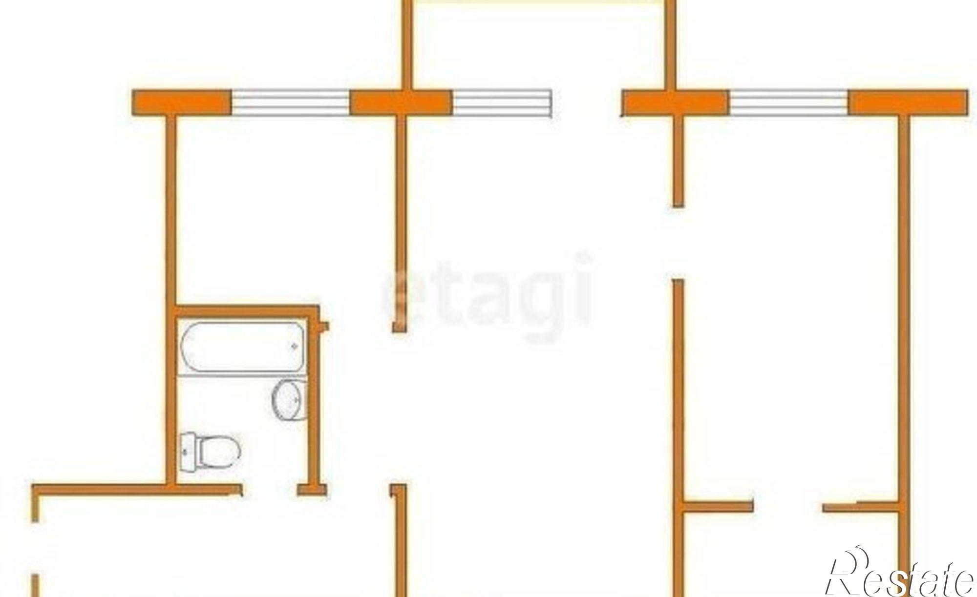 Купить квартиру за 4 200 000 рублей на ул Гагарина, 111 1
