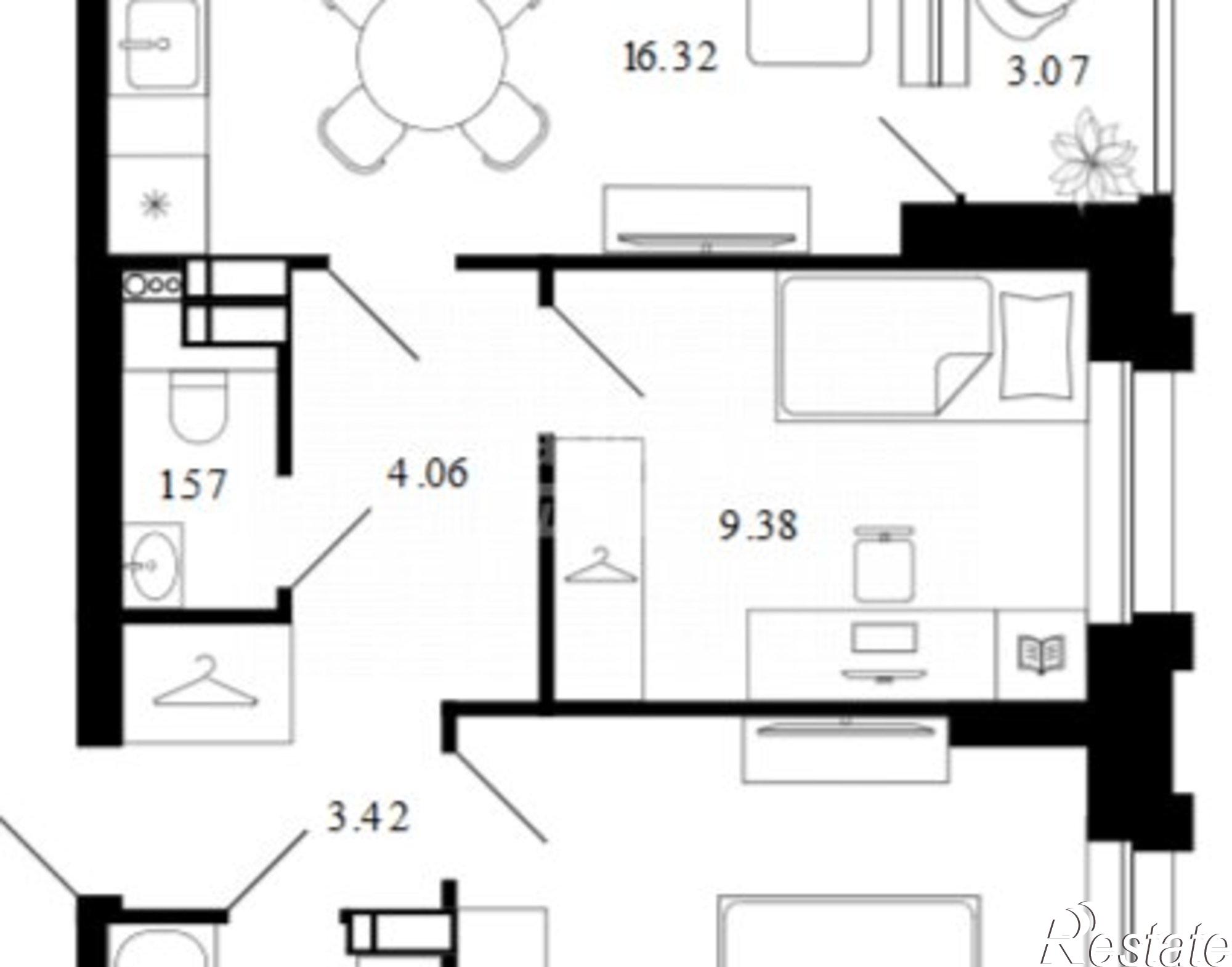 Купить квартиру за 6 000 660 рублей на улица Е.И. Замятина