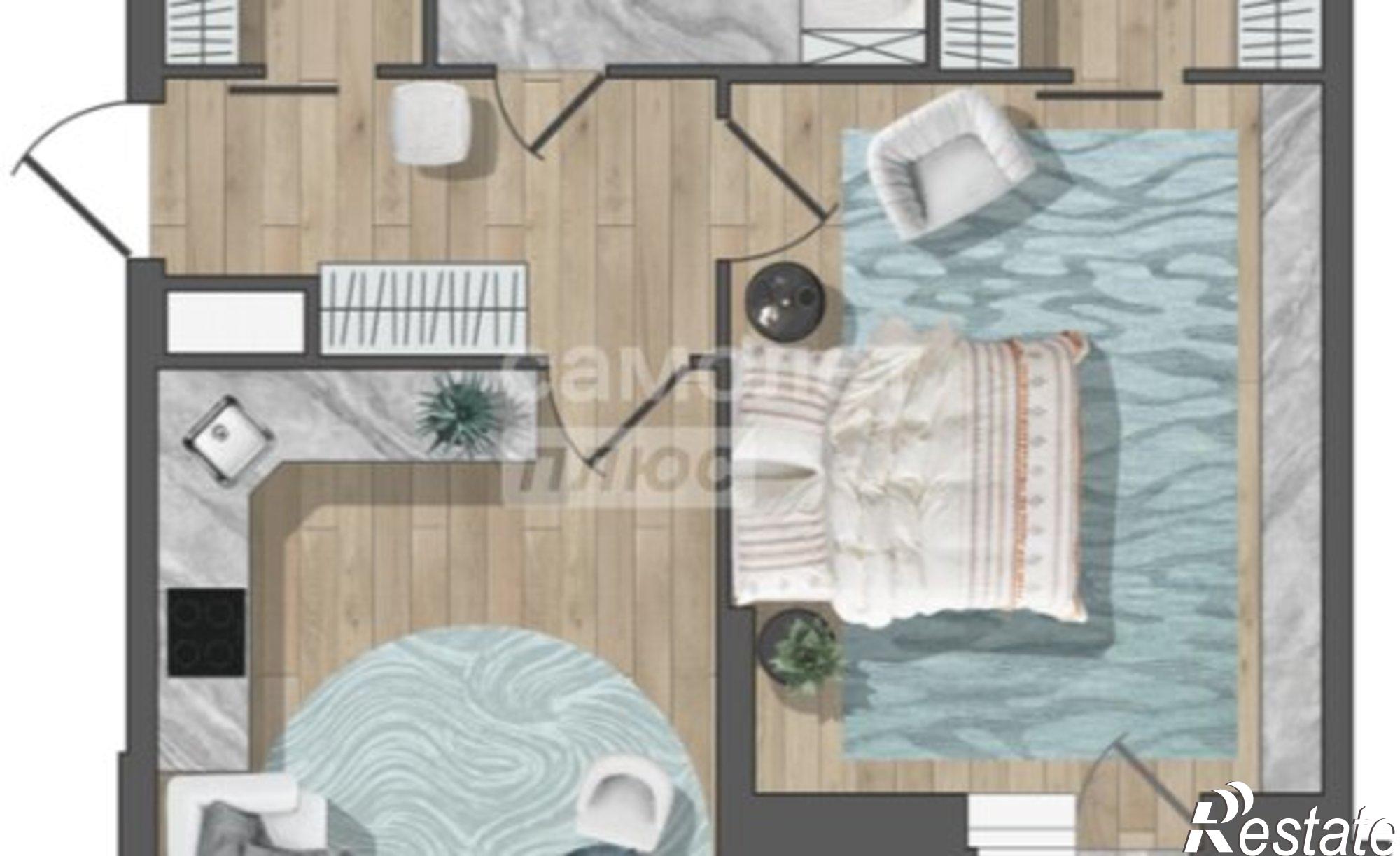 Купить квартиру за 6 249 000 рублей на ул Тельмана, 164