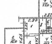 3-комн, 65кв м, этаж 1/5 ул Валентины Терешковой, 37