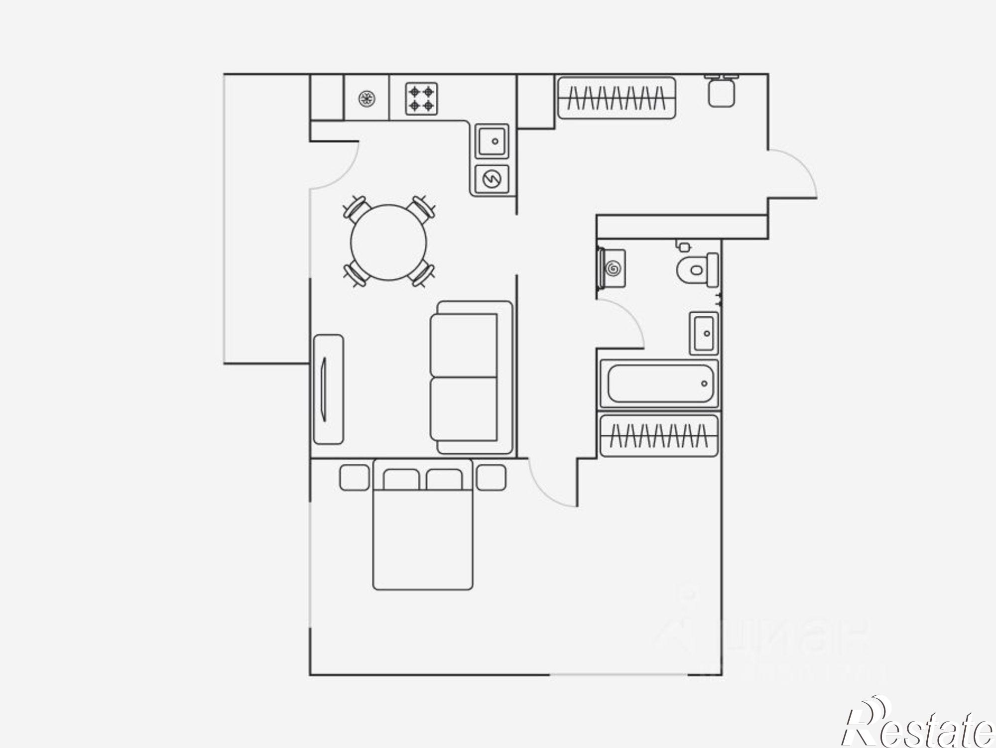Сдать квартиру за 47 400 рублей на ул М.И. Неделина, 4Г