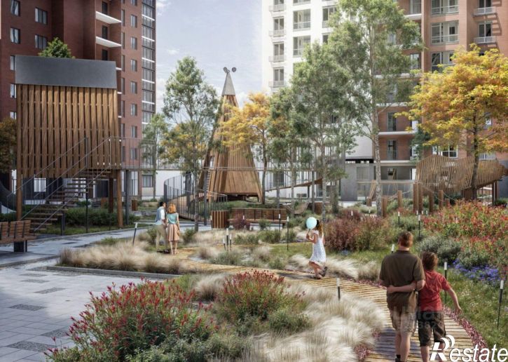 1-комн квартира в новом доме улица Перова, 11,  д. 11