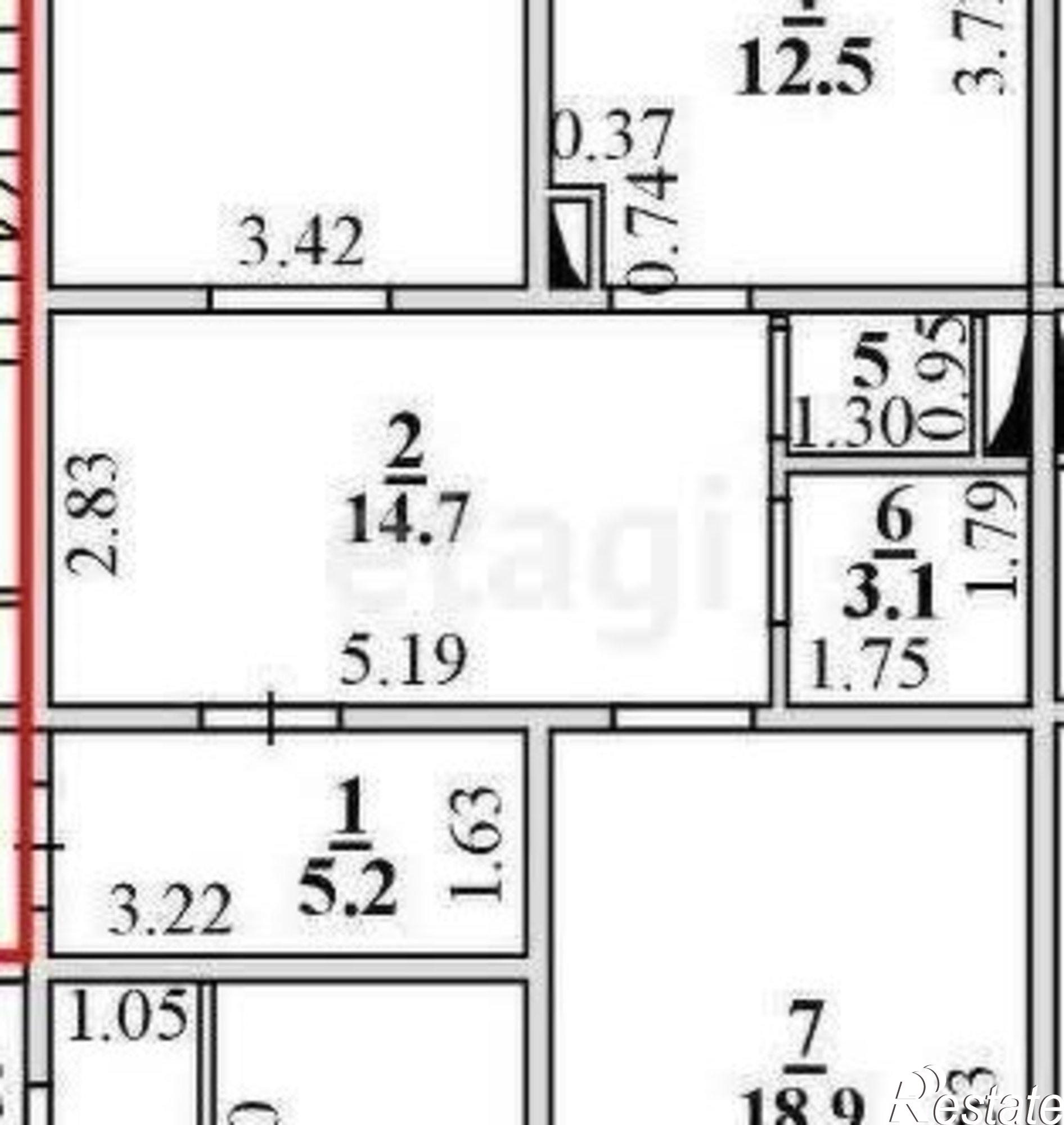 Купить квартиру за 9 000 000 рублей на ул Свиридова И.В., 20 3