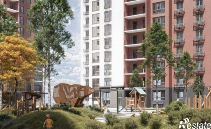 2-комн квартира в новом доме улица Перова, 11,  д. 11