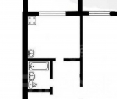 1-комн, 47кв м, этаж 7/17 улица Коцаря, 10