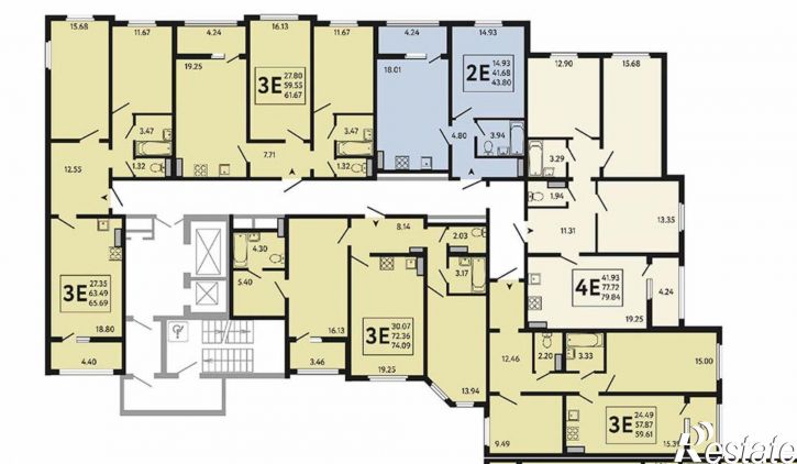 3-комн квартира в новом доме улица Механизаторов, 15а вл3,  д. 15а вл3