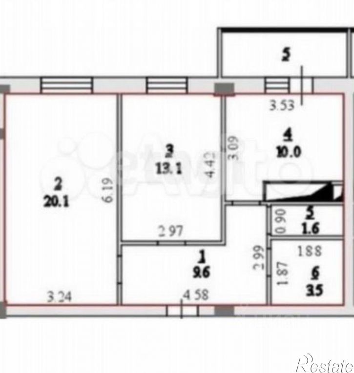 2-комн квартира Елецкое шоссе, 3,  д. 3