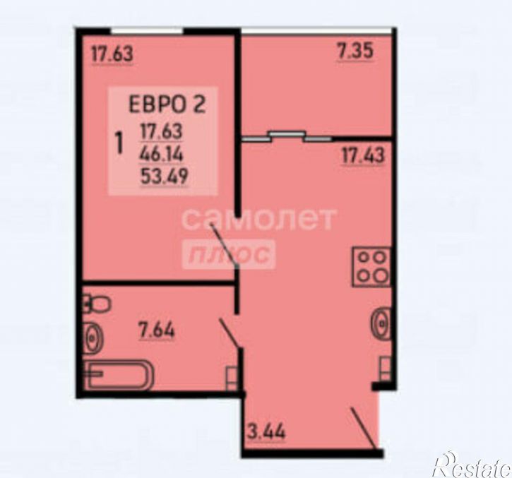 2-комн квартира ул Карьерная, 3,  д. 3