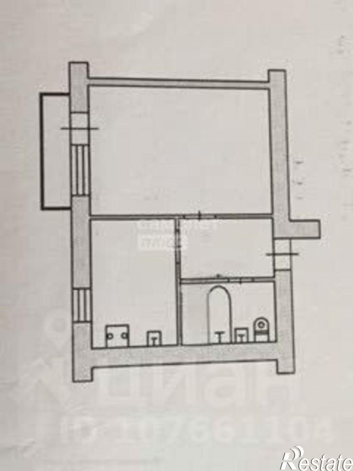 1-комн квартира ул Астраханская, 15а,  д. 15а