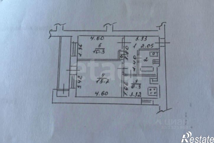 2-комн квартира ул З.Космодемьянской, 2/1,  д. 2/1