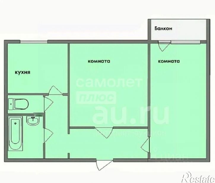 2-комн квартира ул М.И. Неделина, 15В,  д. 15В