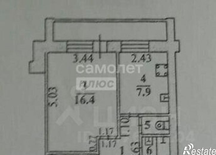 1-комн квартира пр-д Строителей, 14,  д. 14