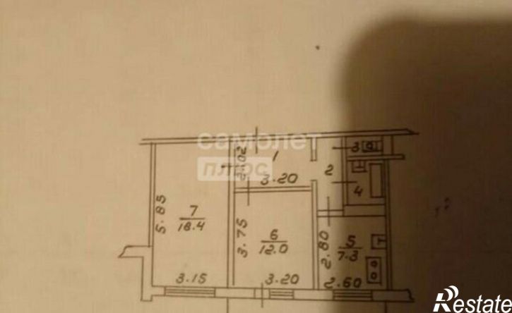 2-комн квартира мкр 15-й, 35,  д. 35