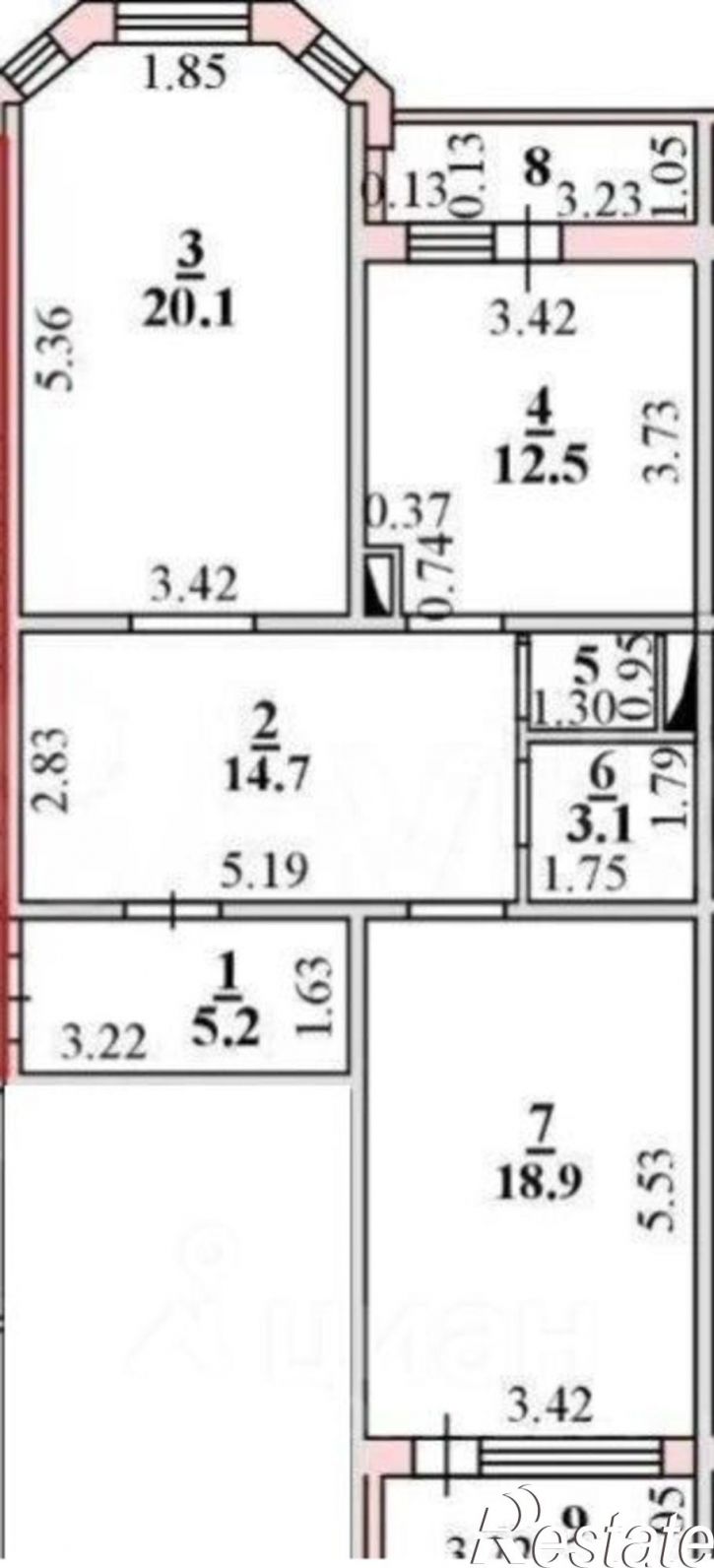2-комн квартира ул Свиридова И.В., 24 1,  д. 24 1,  к. 1