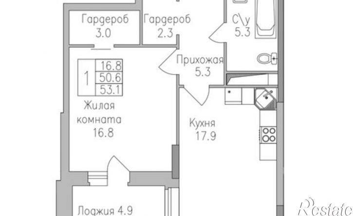 1-комн квартира в новом доме ул Тельмана, 164,  д. 164