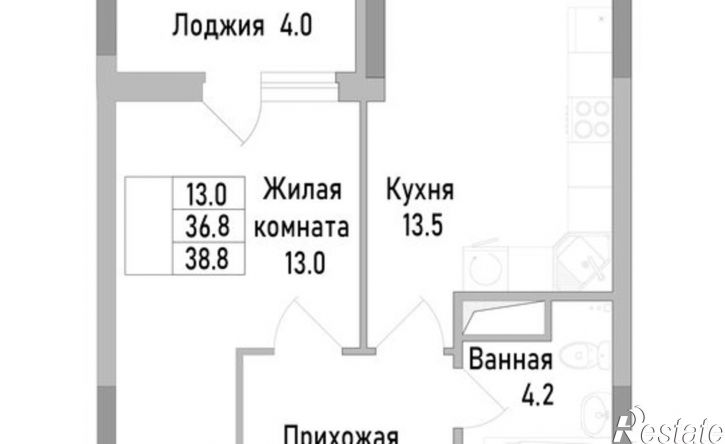 1-комн квартира в новом доме ул Тельмана, 116А,  д. 116А