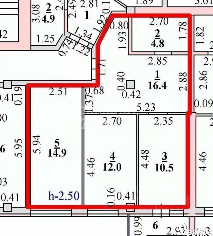 2-комн квартира ул Свиридова И.В., 6,  д. 6