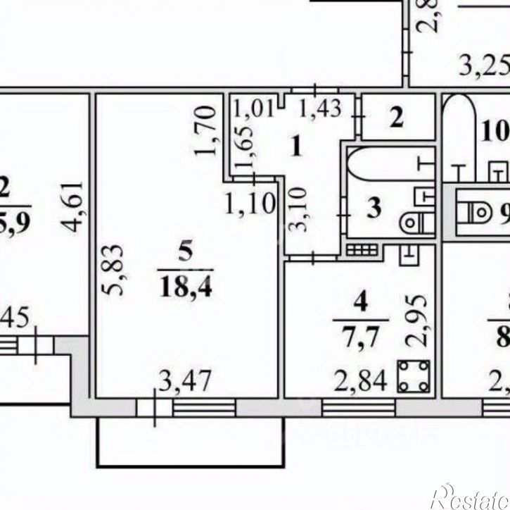 1-комн квартира проспект Победы, 118,  д. 118