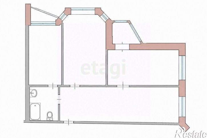 3-комн квартира ул Бунина, 15,  д. 15