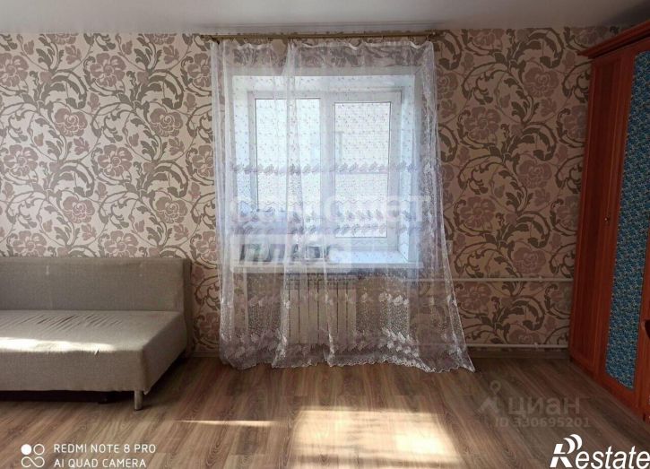1-комн квартира улица 40 лет Октября, 21,  д. 21