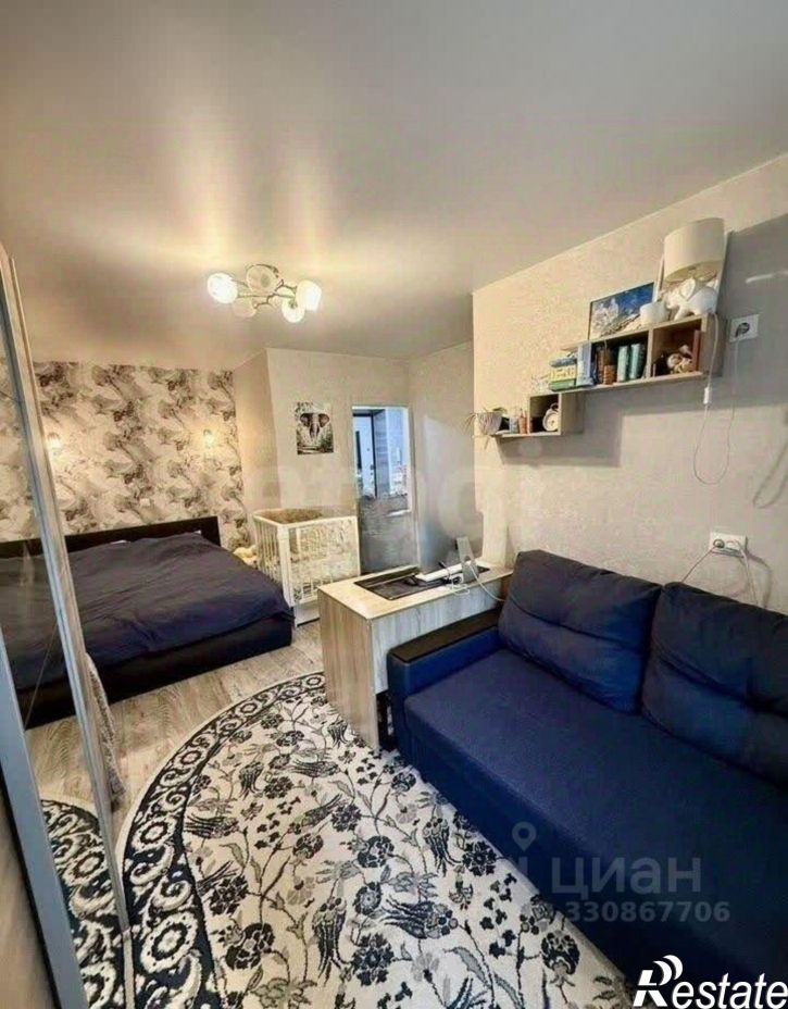 1-комн квартира улица Механизаторов, 1,  д. 1