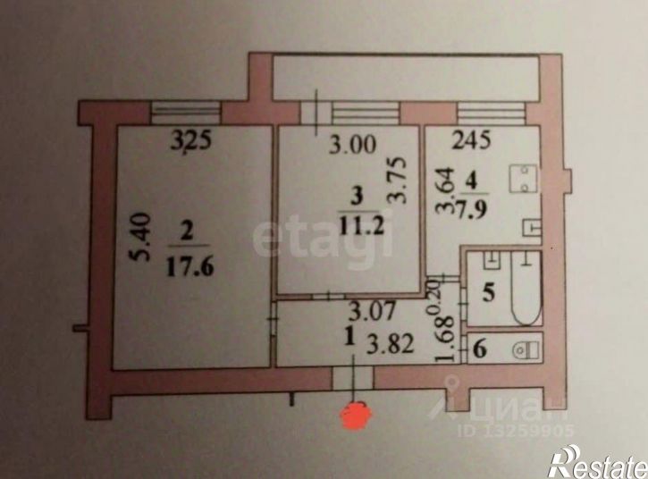 2-комн квартира мкр 9-й, 20в,  д. 20в